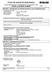 Ficha de Dados de Segurança PT Ficha de Dados de Segurança PT